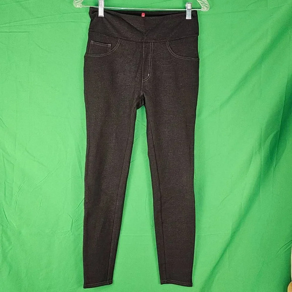 Spanx Womens Black Jean-ish Ankle Leggings Medium - Picture 1 of 5